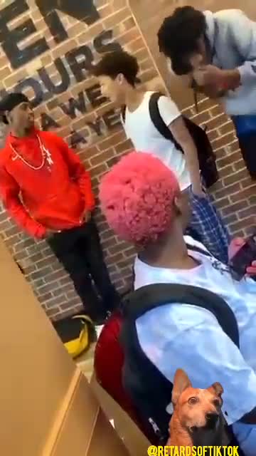 Black kids Jumping and Robbing Someone