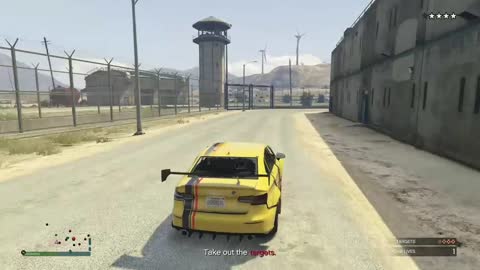 GTA V - Mod Shop Missions - The Prison Contract Complete - 1st Time Solo