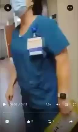 the mom is filming this nurse practitioner