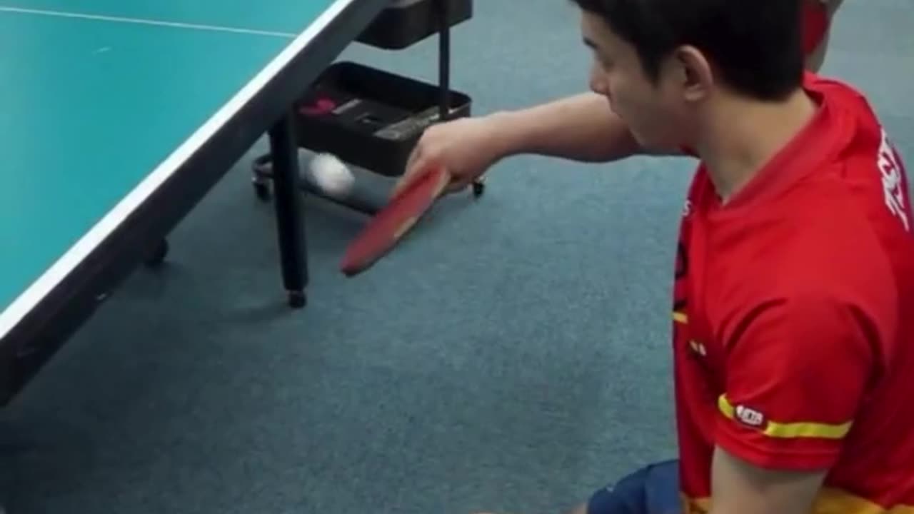 Watch: Table Tennis Players Battle It Out with Trick Shots! 🏓⏱️