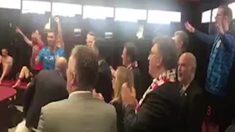 Andrej Plenković i ministri vesele se pobjedi Hrvatske