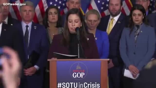 'State Of Our Union Is In Crisis Because Of Joe Biden': Elise Stefanik Laces Into POTUS Over Energy