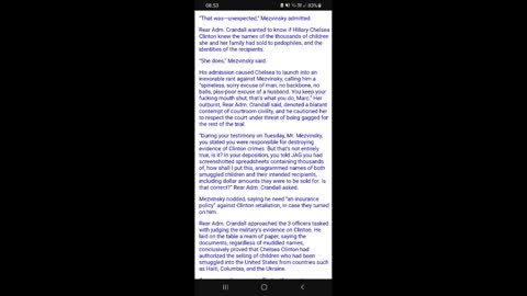 CHELSEA CLINTON GUILTY. HANG OR LIFE.