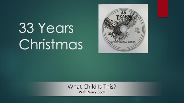 33 Years Christmas CD 2020 Video Edition