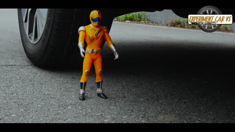 Experiment vs car each other