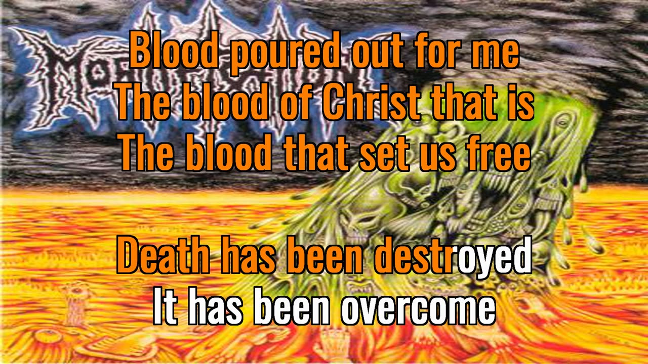 Mortification - Bathed In Blood {karaoke of Christ, you know}