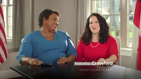 Stacy Abrams "voter suppression" ad