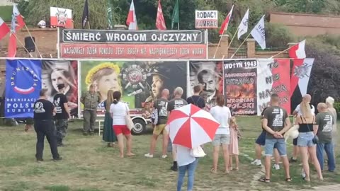 Propolski wiec antywojenny "Vox populi" w Grudziądzu 17.08.2024 r. Cz.1