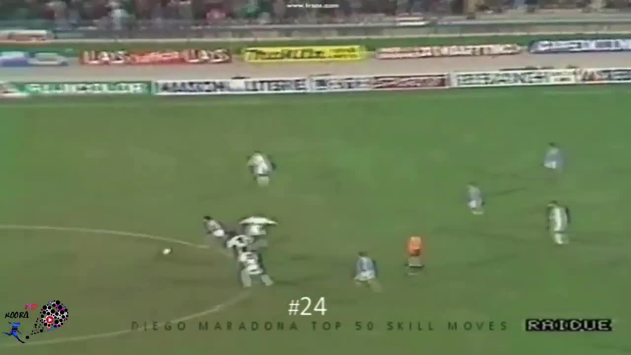 The legend Maradona in 50 magic touches