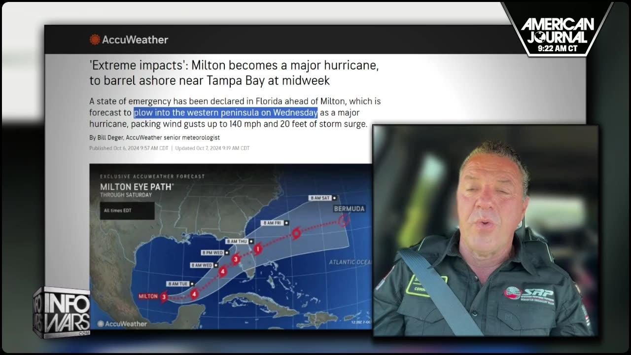 Drone Pilot: Officials Halting Death Count Due To Overwhelming Destruction from Hurricane Helene