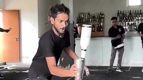 He's A Professional Bartender