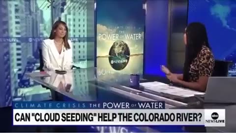 ABC News admits The US has been using "Cloud seeding" for over 40 years to manipulate the weather