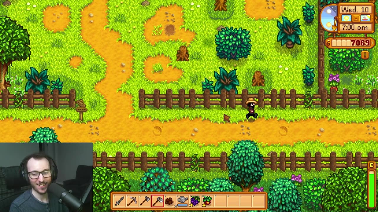 Playthrough Highlights with Mixer and Skarrzhya Part 4 | Stardew Valley