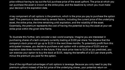 OPTIONS INVESTING SIMPLIFIED