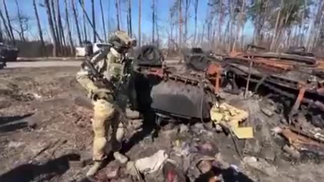 Ukrainian/Russian combat