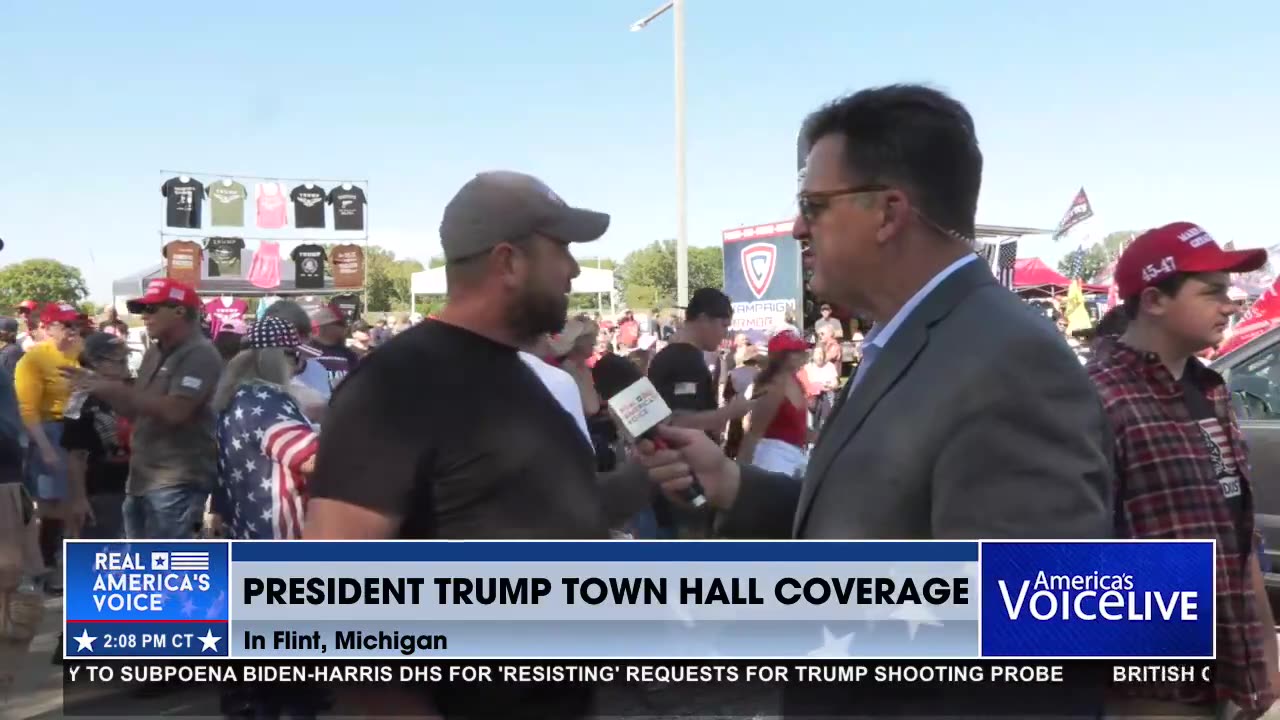 LIVE on the ground in Flint, Michigan.
