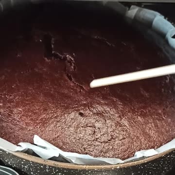 Cake is ready - dry stick