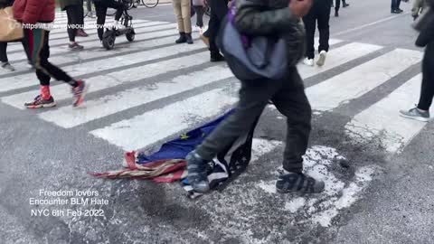 FREEDOM LOVERS Run into BLM leftovers 6th Feb