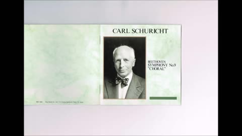Beethoven - Symphony No.9 “Choral” Schuricht Paris live