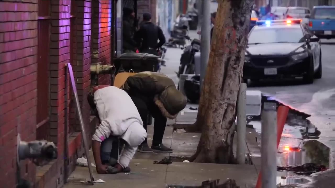 Million dollar streets strewn with bodies contorted by Drug