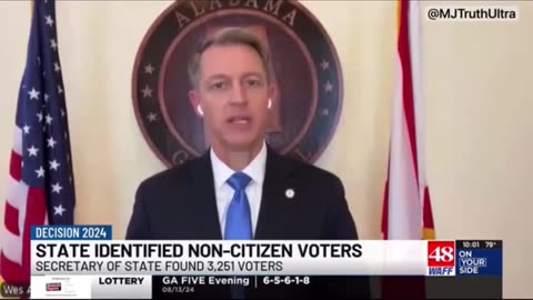 Alabama's Secretary Of State Makes Their Move, Removes More Than 3,200 Non-Citizens From Voter Rolls