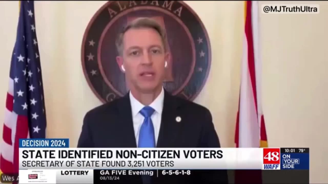 Alabama's Secretary Of State Makes Their Move, Removes More Than 3,200 Non-Citizens From Voter Rolls