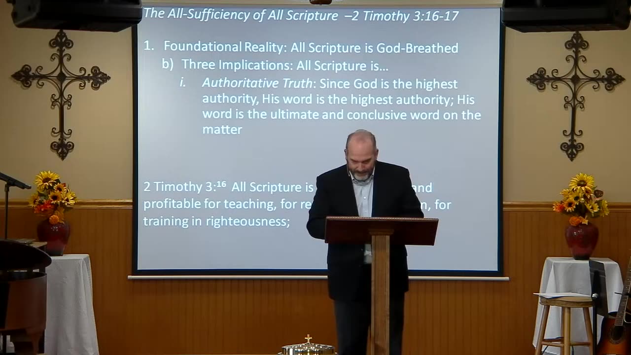 The All Sufficiency of All the Word | 2 Timothy 3: 16 -17