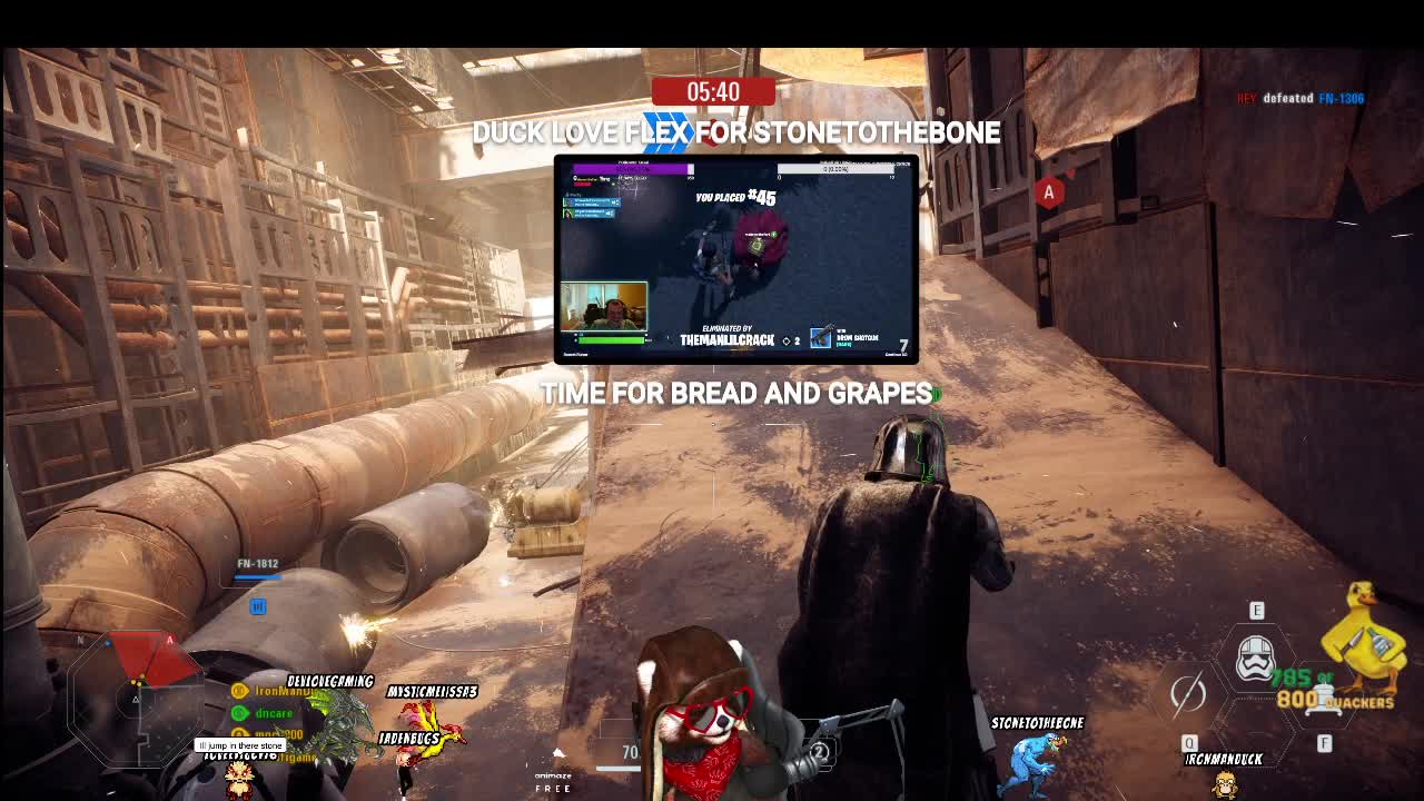 check out all the cool stuff you can do in stream #Duckception with your host IronManDuck