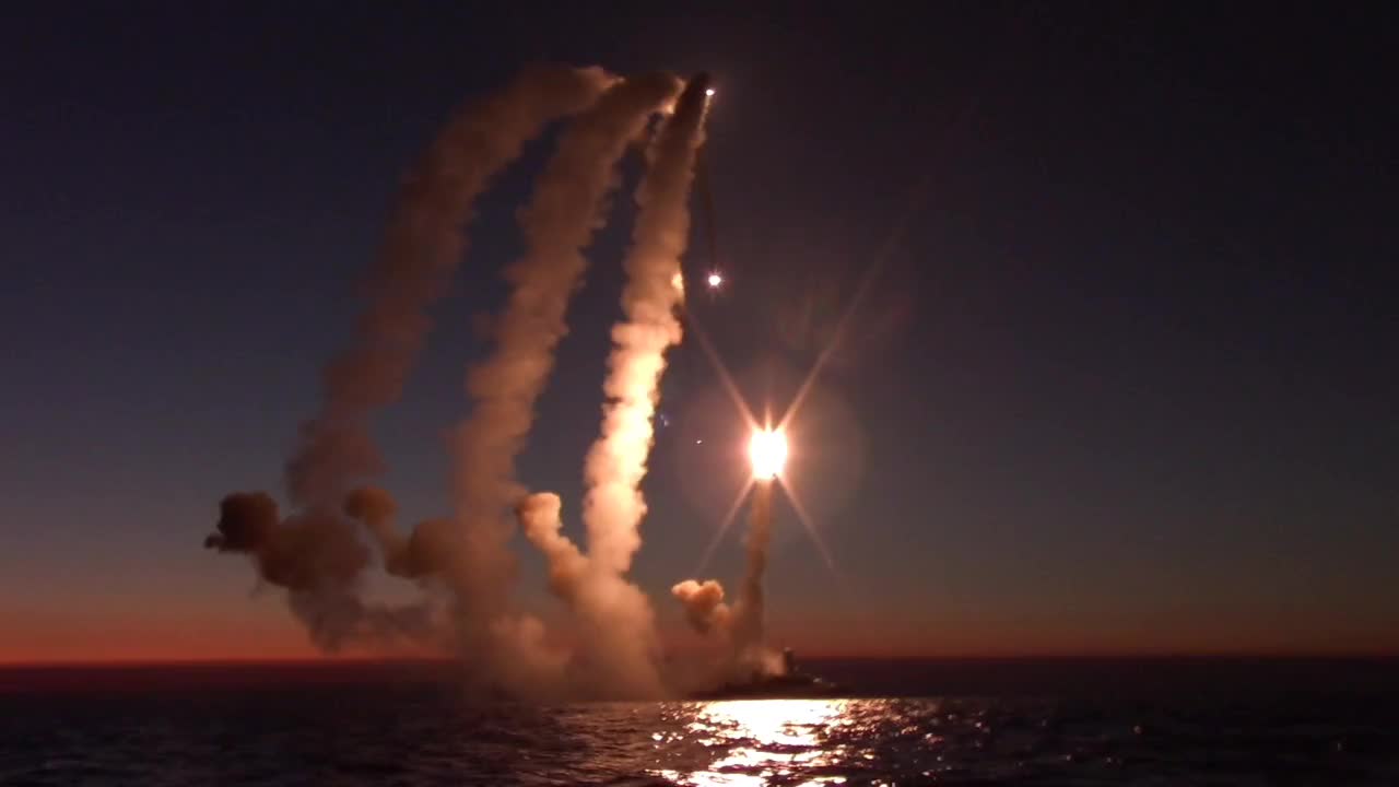 Russian AForces launched a precision-guided missile strike on Ukrainian military infrastructure.