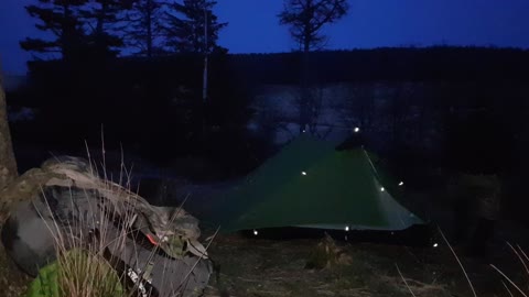 Sorting out th Tent before Putting my gear inside.