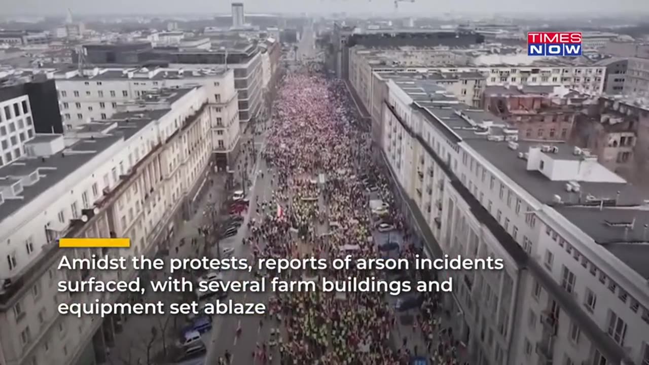 Farmers Protests Cripple Europe. What's Behind Clashes? High Drama As Angry Farmers Block Streets