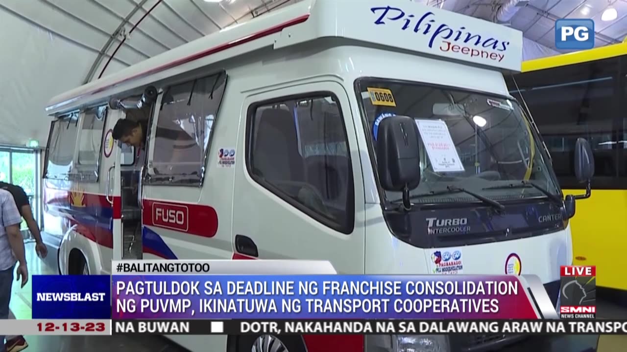 Pagtuldok sa deadline ng franchise consolidation ng PUVMP, ikinatuwa