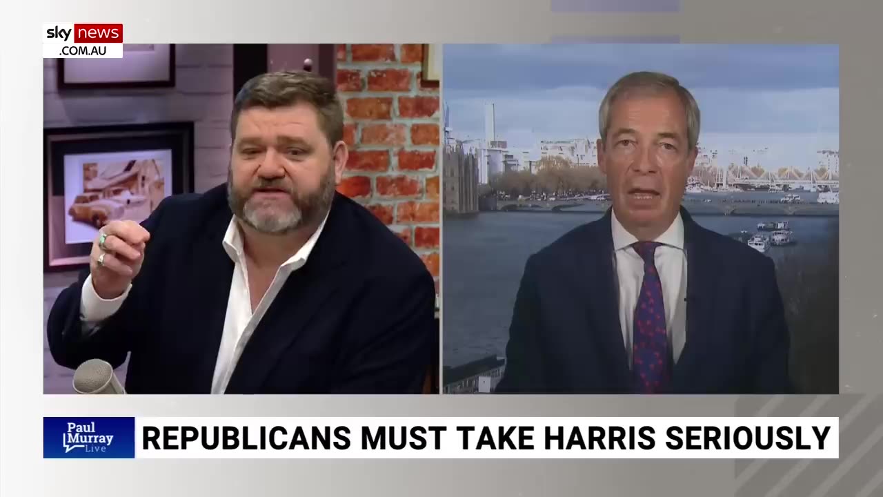 Nigel Farage says Harris will make terrible mistakes