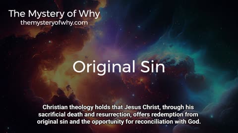 2. Original Sin - Wokeism is dead, religion is obsolete.