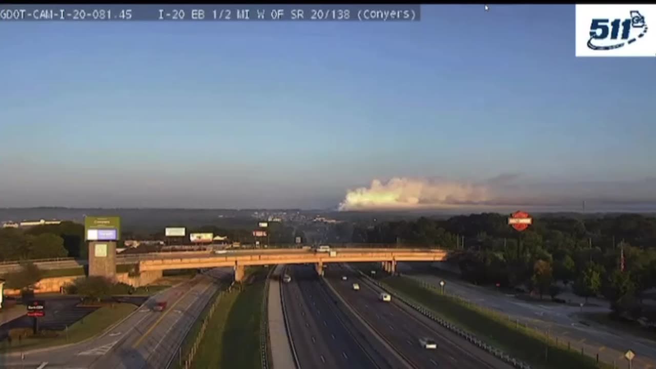 Conyers Georgia chemical plume after BioLab fire