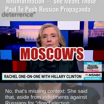 Fact Check: Hillary Clinton Did NOT Suggest Jail For Posting 'Misinformation'