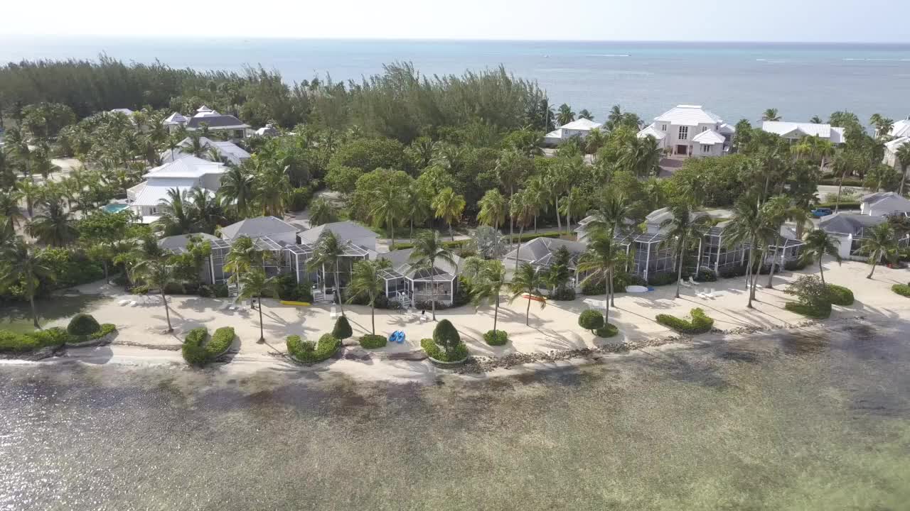 Drone footage captures exotic town in Grand Cayman Island