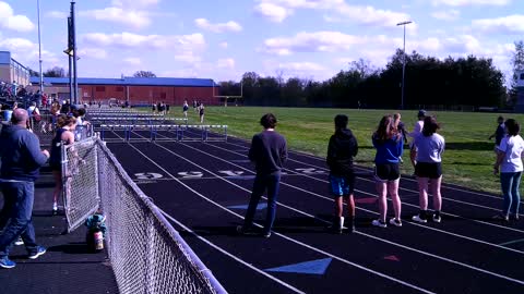 4.19.21 100m Hurdles Heat 2 of 3