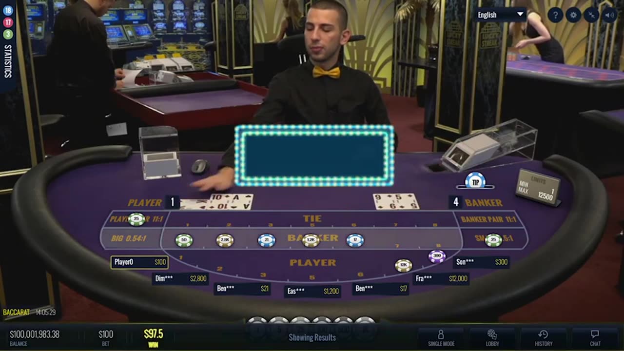 Live Baccarat Online