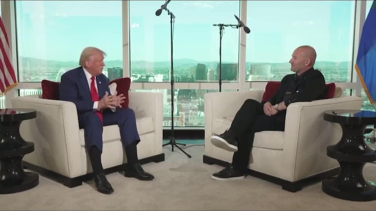 President Trump and Shawn Ryan Show