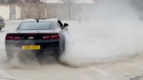 Watch the Chevrolet Camaro drift beast🔥🔥