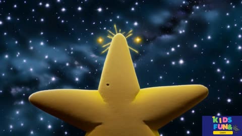 Twinkle Twinkle Group of Stars | NEW VERSION |3D Animation Video | twinkle twinkle nursery rhyme |