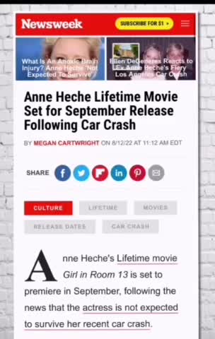 MAS SOBRE LA MUERTE DE ANNE HECHE