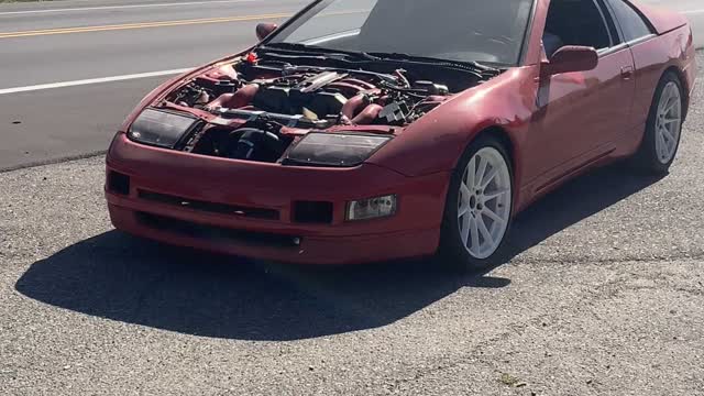 300zx burnout