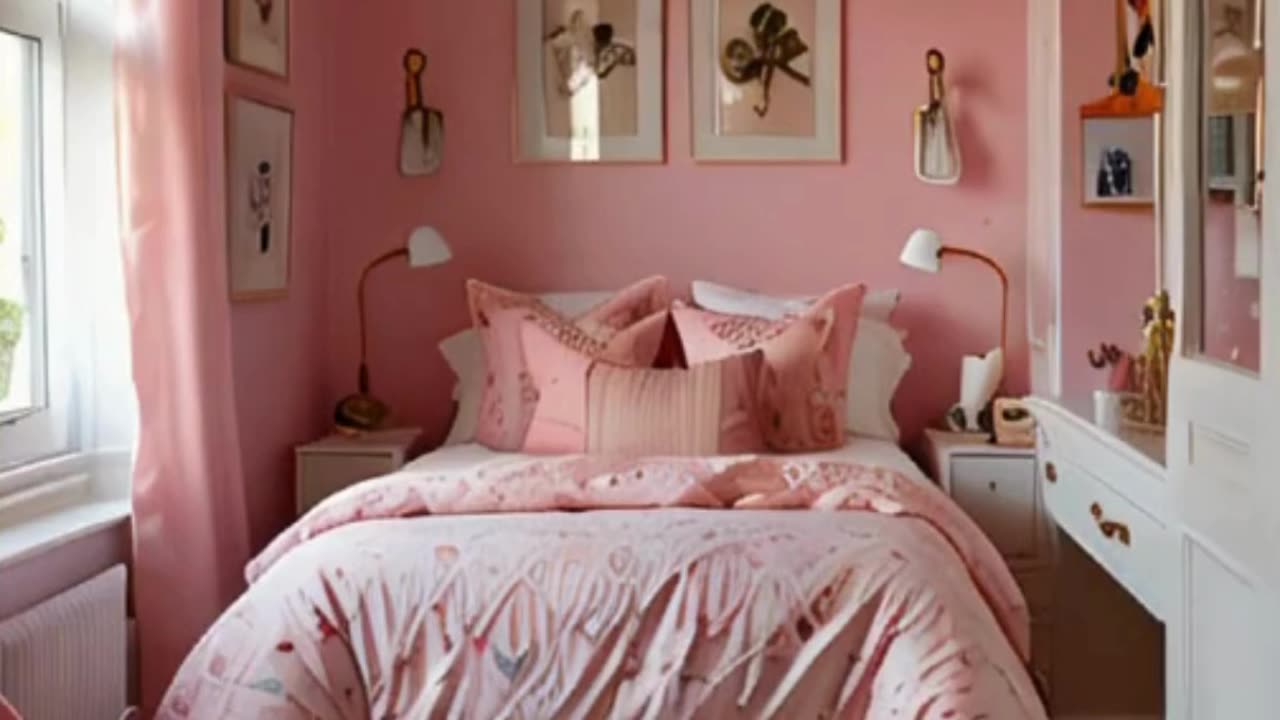 Stunning Small Bedroom Design Ideas in Pink | Make Your Space Shine