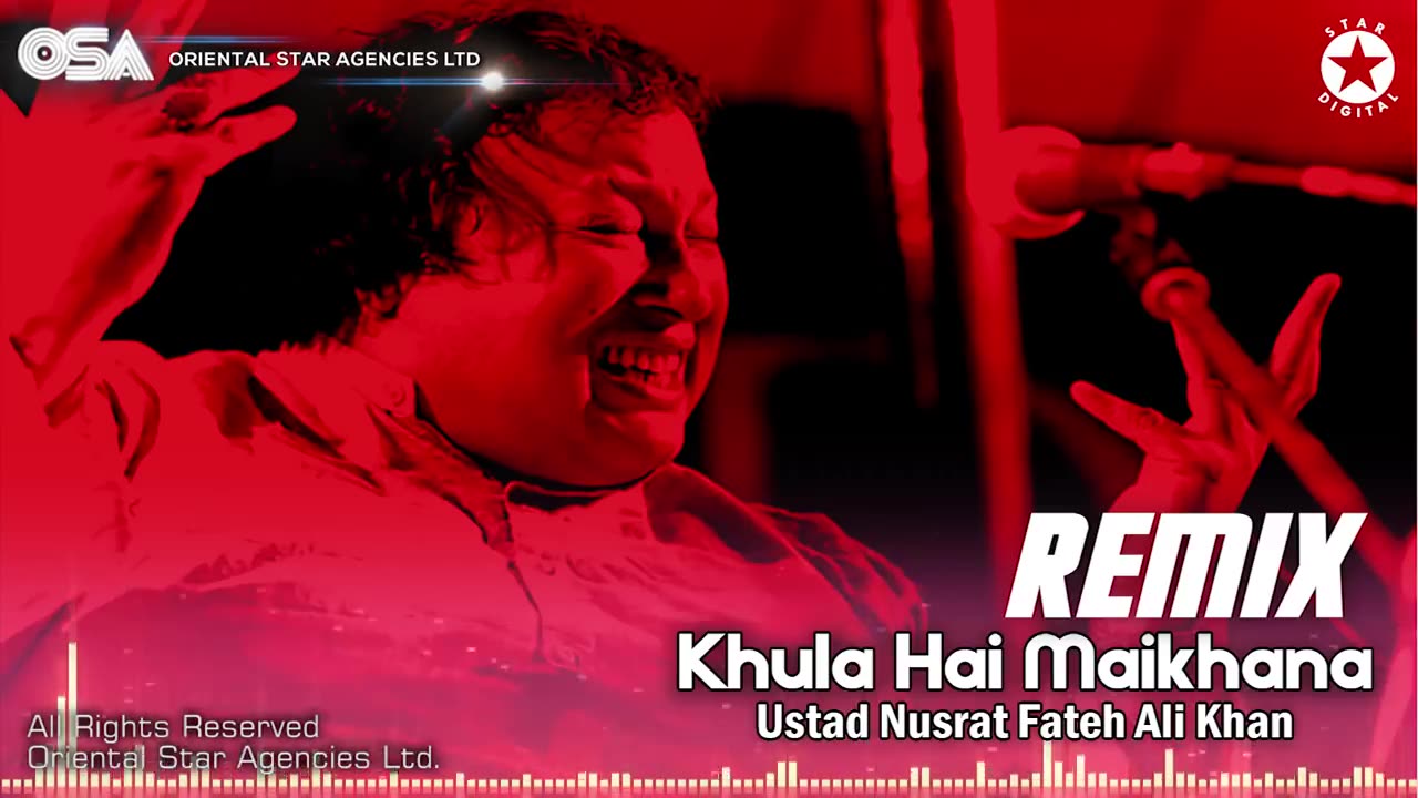 Khula Hai Maikhana (Remix) - Nusrat Fateh Ali Khan - official HD video