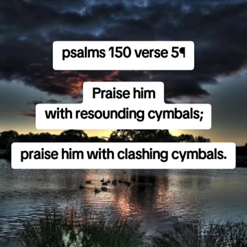 Psalms 150 verse 5