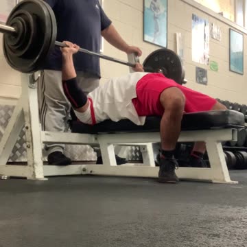 Bench Press: 127.5kg PB