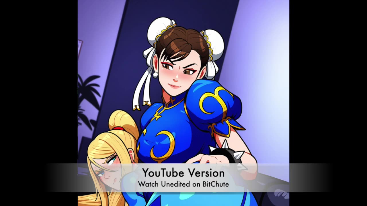 "A Bet is a Bet" By Petit99 (Chun-li Spanks Samus Aran)