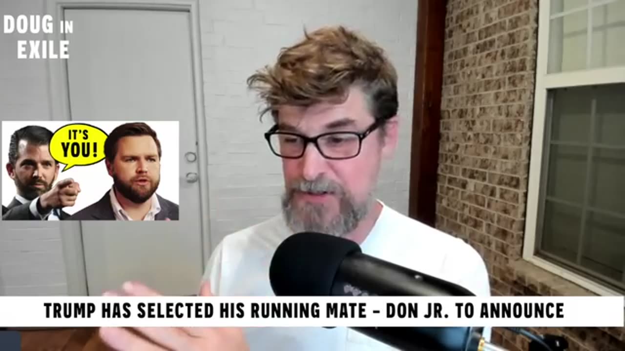 240713 Trump Has Selected His Running Mate - Don Jr. To Announce JD Vance.mp4
